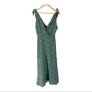 Reformation Green Floral Sz 6